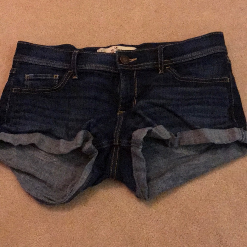 Low Rise Hollister Jean Shorts